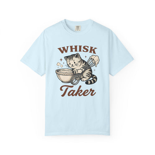 Baking Cat Shirt Cat Baking Gift Women Vintage Tee Kitty T-Shirt Cat Fan Retro Tshirt Pastry Graphic Hand Drawn Mixing Bowl Tshirt
