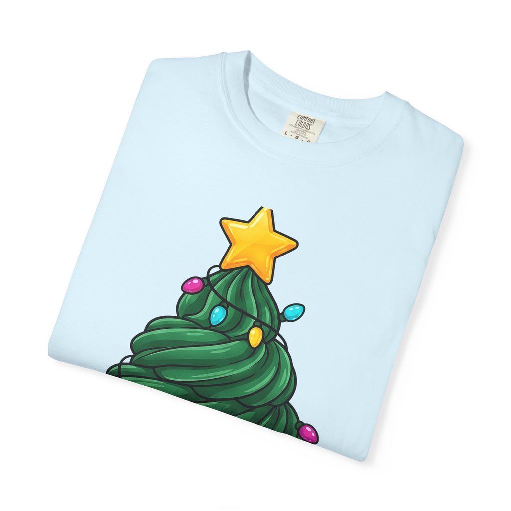 Holiday Cupcake Shirt Desserts Celebration Gift Women Comic Tee Cupcake T-Shirt Pastry Fan Cartoon Tshirt Party Graphic Playful Fairy Lights