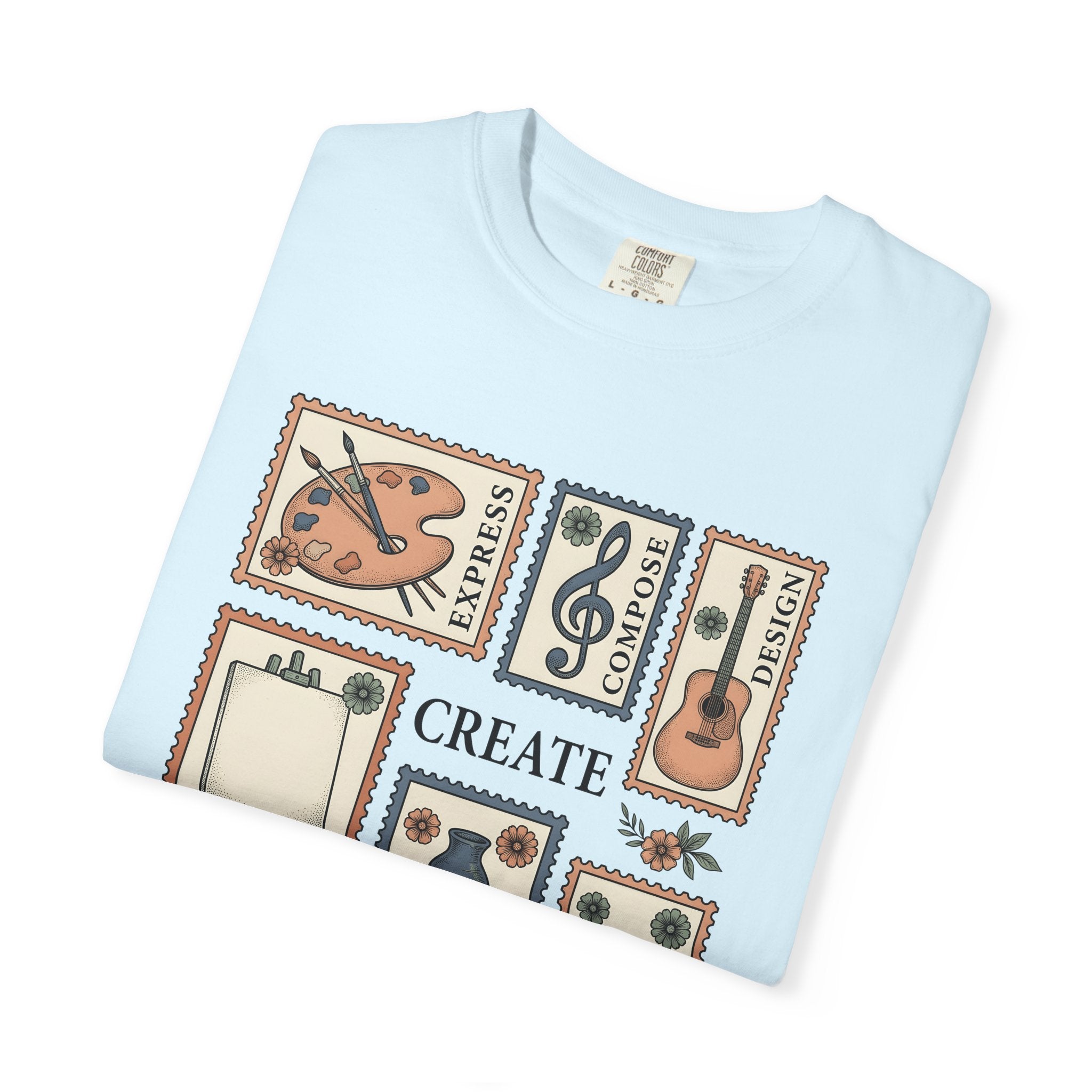 Artist Supplies Bundle Shirt Teacher Crafts Gift Women Retro Tee Art Kit T-Shirt Educator Enthusiast Vintage Tshirt Crafting Graphic Sketch