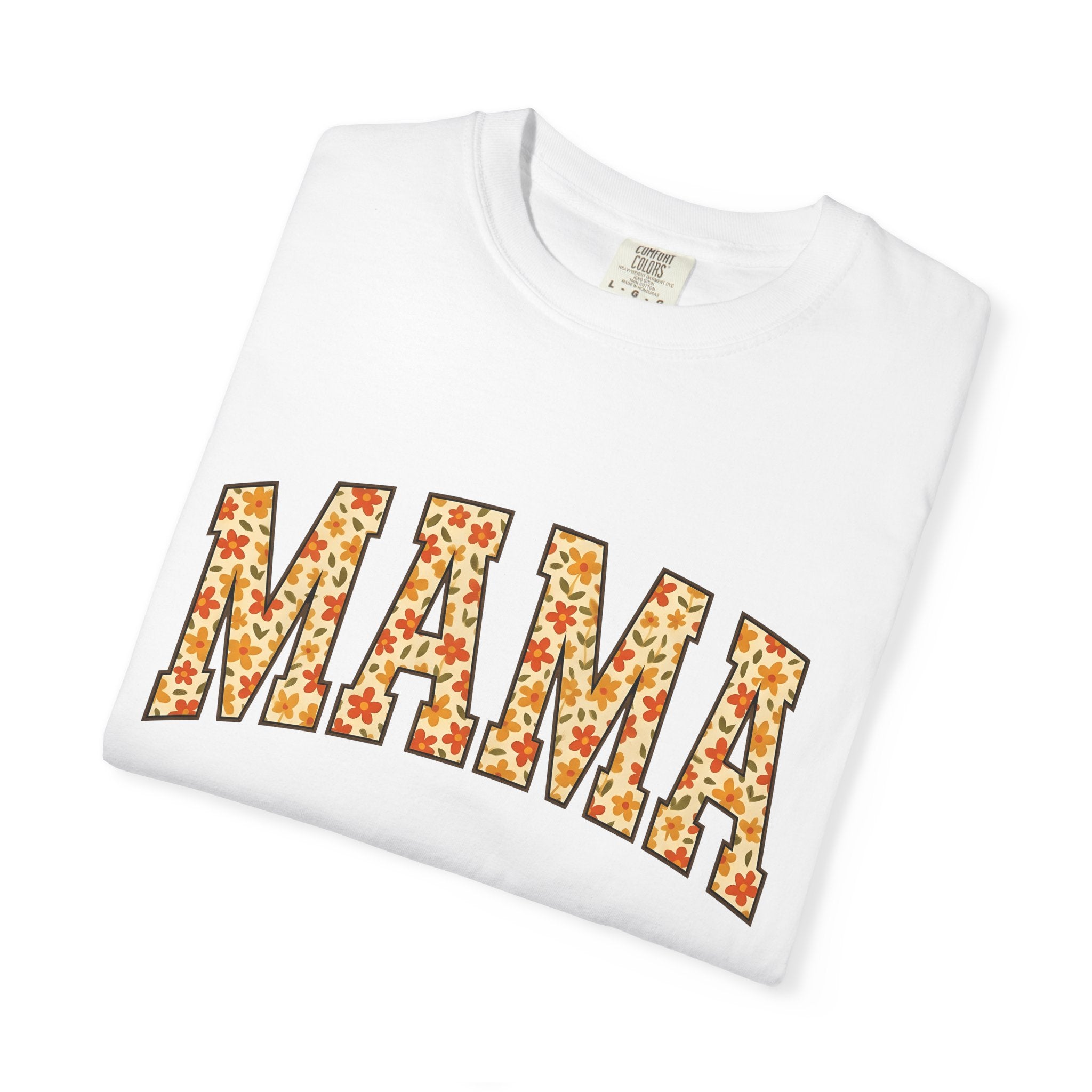 Floral Script Shirt Mom Greenery Gift Women Hippie Tee Calligraphy T-Shirt Mother Enthusiast Bohemian Tshirt Foliage Graphic Old School