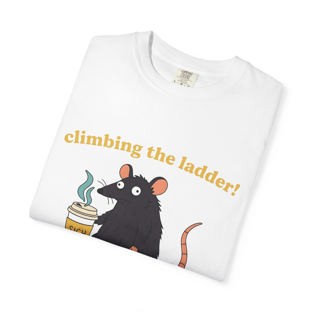 Rodent Coffee Cup Shirt Coffee Wildlife Gift Women Animated Tee Mouse Coffee Cup T-Shirt Coffee Fan Caffeinated Tshirt Animal Graphic Line