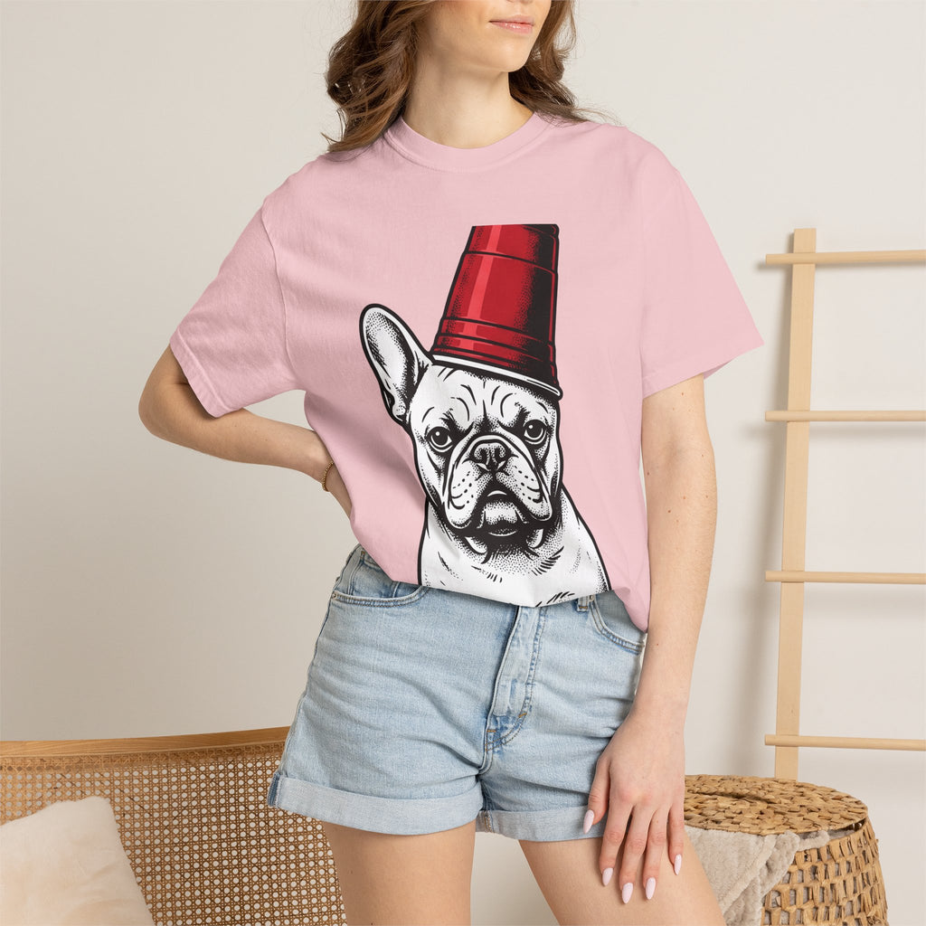 French Bulldog Shirt Dog Humor Gift Women Tattoo Tee Bouledogue Francais T-Shirt Dog Fan Ink Tshirt Funny Graphic Vintage Party Cup Tshirt