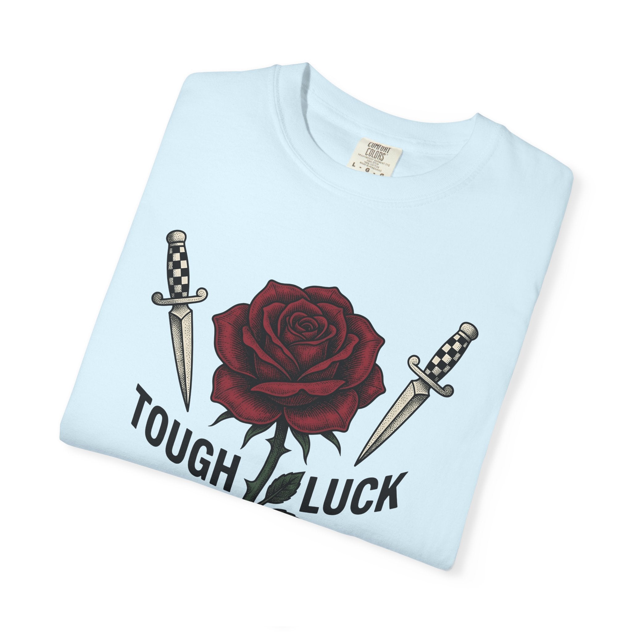 Flower Dagger Shirt Cowgirl Chopper Gift Women Neo Traditional Tee Dagger T-Shirt Cowboy Fan Tattoo Tshirt Biker Graphic Old School Greenery