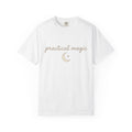 Crescent Moon Shirt Magic Zodiac Gift Women Modern Tee Lunar T-Shirt Witch Enthusiast Contemporary Tshirt Astrology Graphic Tribal Star