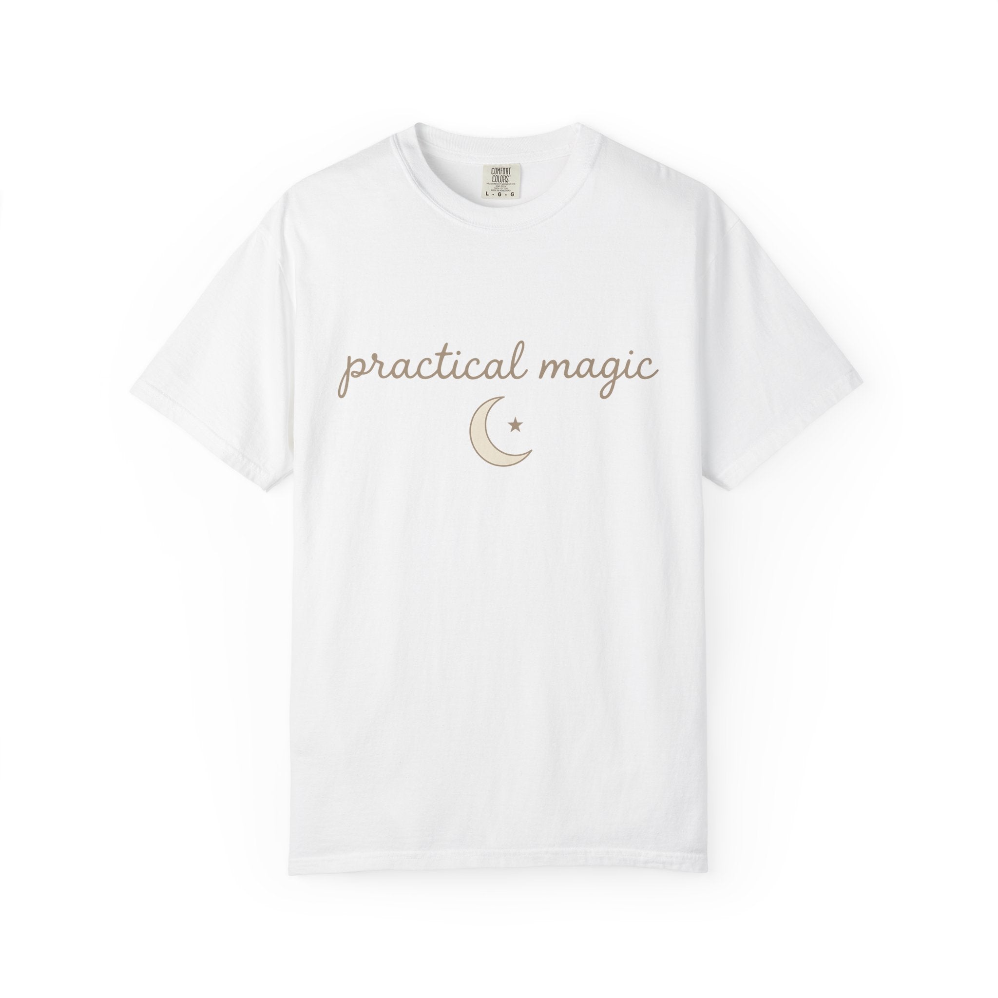 Crescent Moon Shirt Magic Zodiac Gift Women Modern Tee Lunar T-Shirt Witch Enthusiast Contemporary Tshirt Astrology Graphic Tribal Star