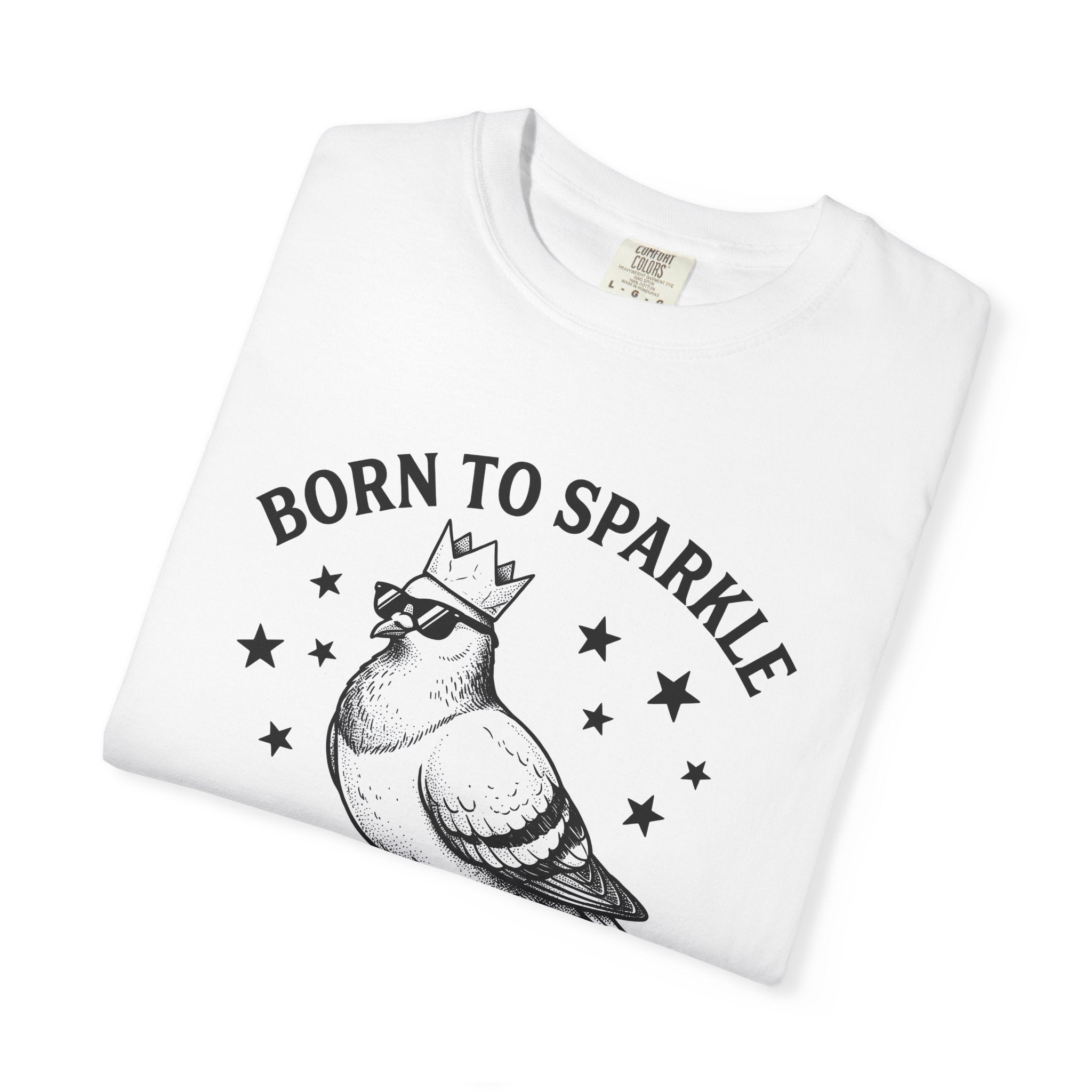 Carrier Pigeon Crown Shirt Funny Critter Gift Women Cartoon Tee Pigeon Crown T-Shirt Humor Fan Comic Tshirt Animal Graphic Old School