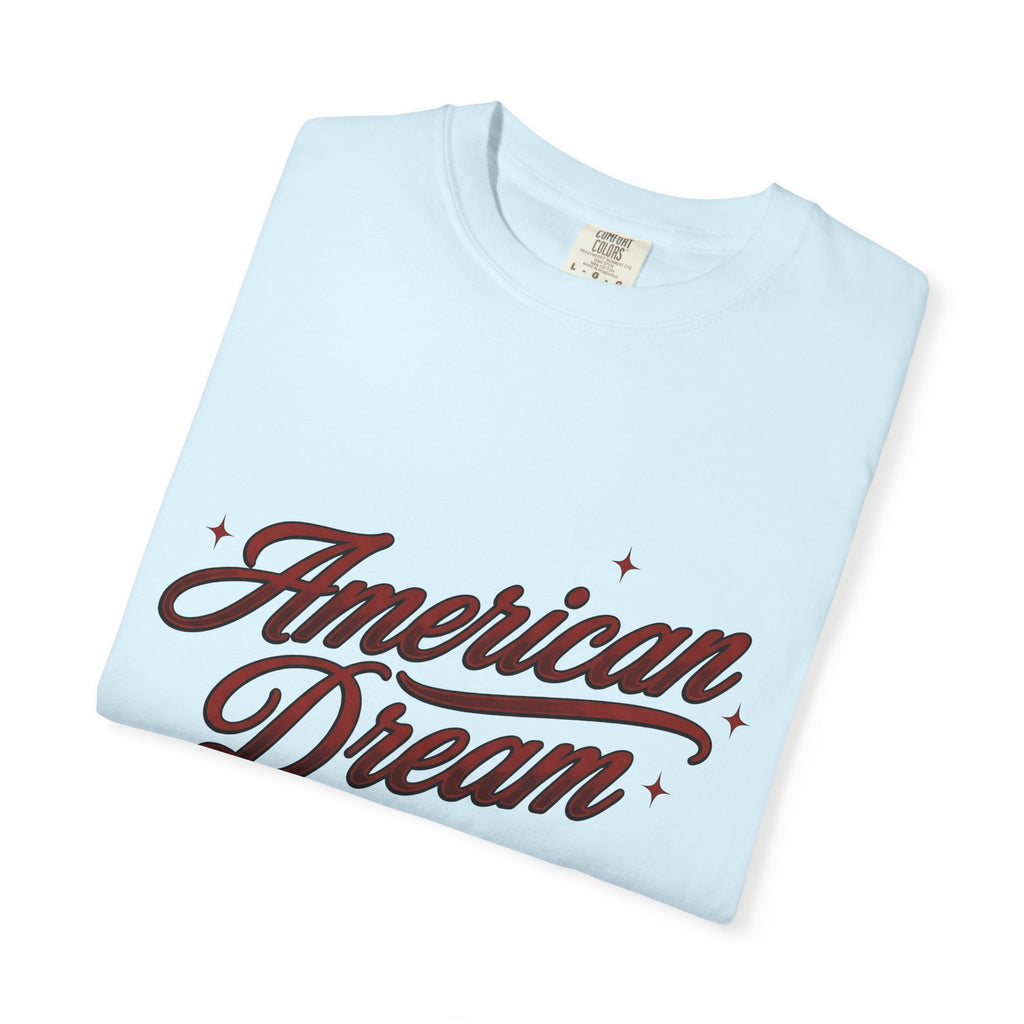 Handwritten Font Shirt Typography Usa Gift Women Vintage Tee Calligraphy T-Shirt Lettering Enthusiast Distressed Tshirt American Graphic