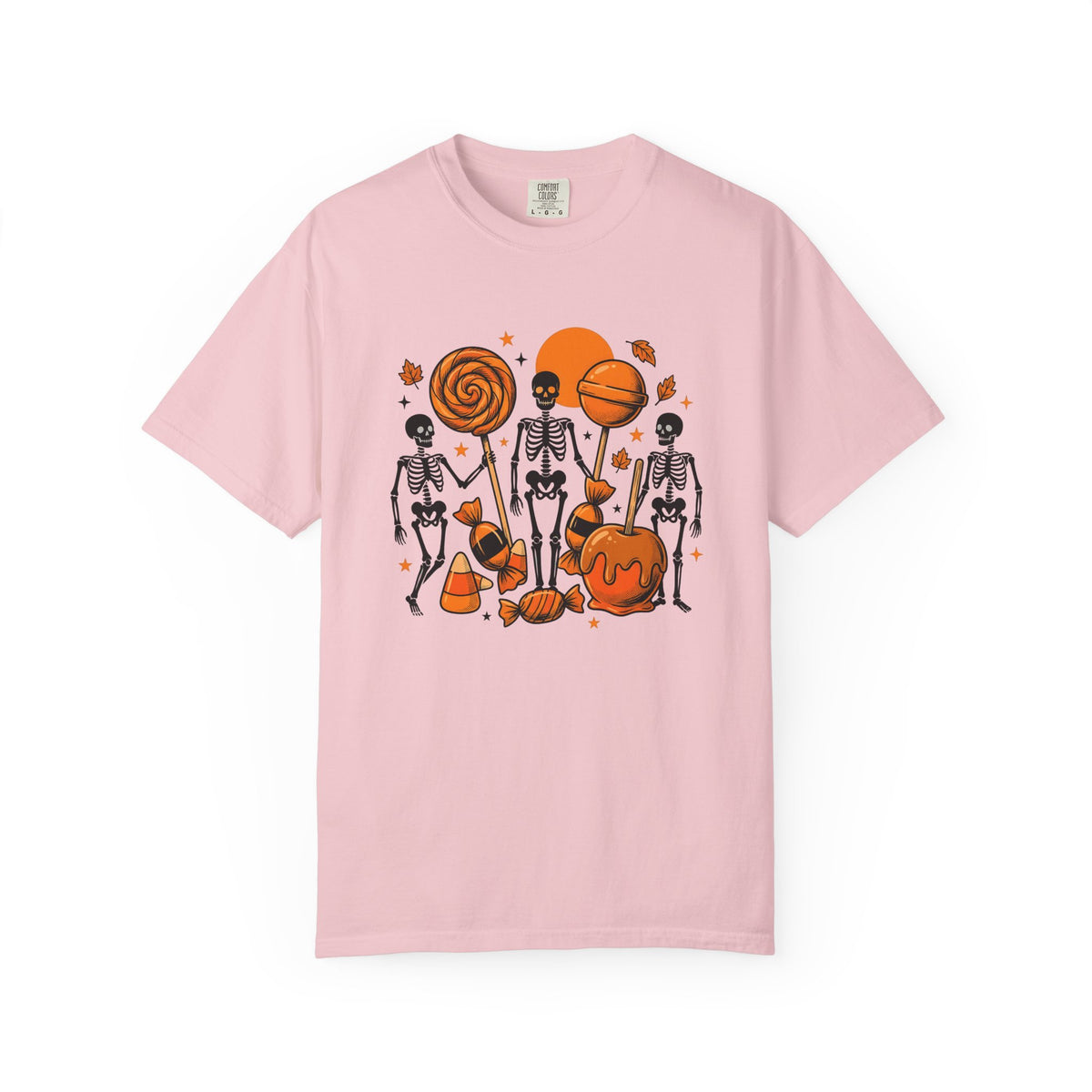 Skull Sweets Shirt Halloween Horror Gift Women Comic Tee Sugar Skull T-Shirt Spooky Fan Creepy Tshirt Macabre Graphic Retro Candy Tshirt