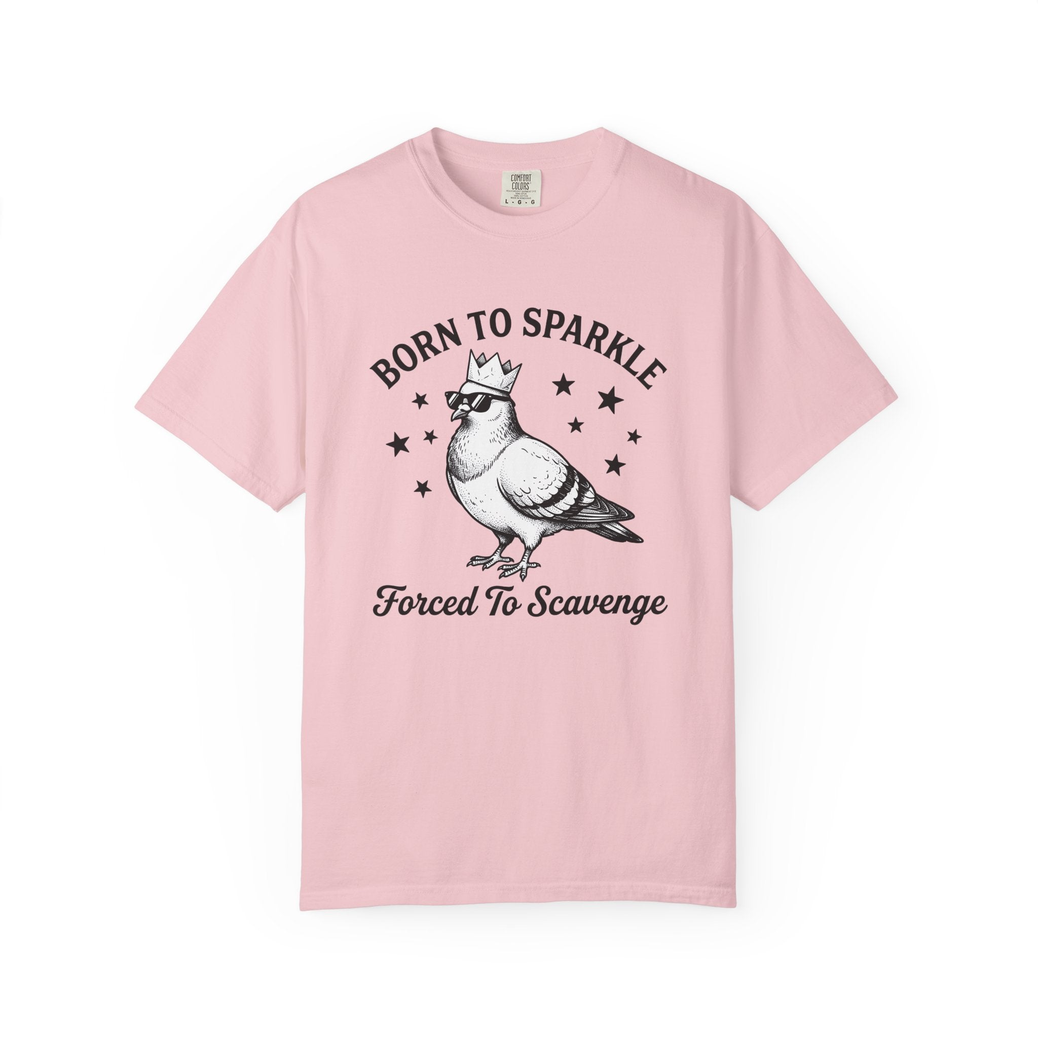 Carrier Pigeon Crown Shirt Funny Critter Gift Women Cartoon Tee Pigeon Crown T-Shirt Humor Fan Comic Tshirt Animal Graphic Old School