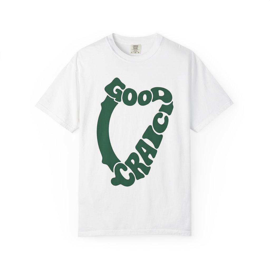 Heart Outline Shirt St Patrick's Day Gaelic Gift Women Old School Tee Heart T-Shirt Shamrock Fan Retro Tshirt Celtic Graphic Sleek Thick