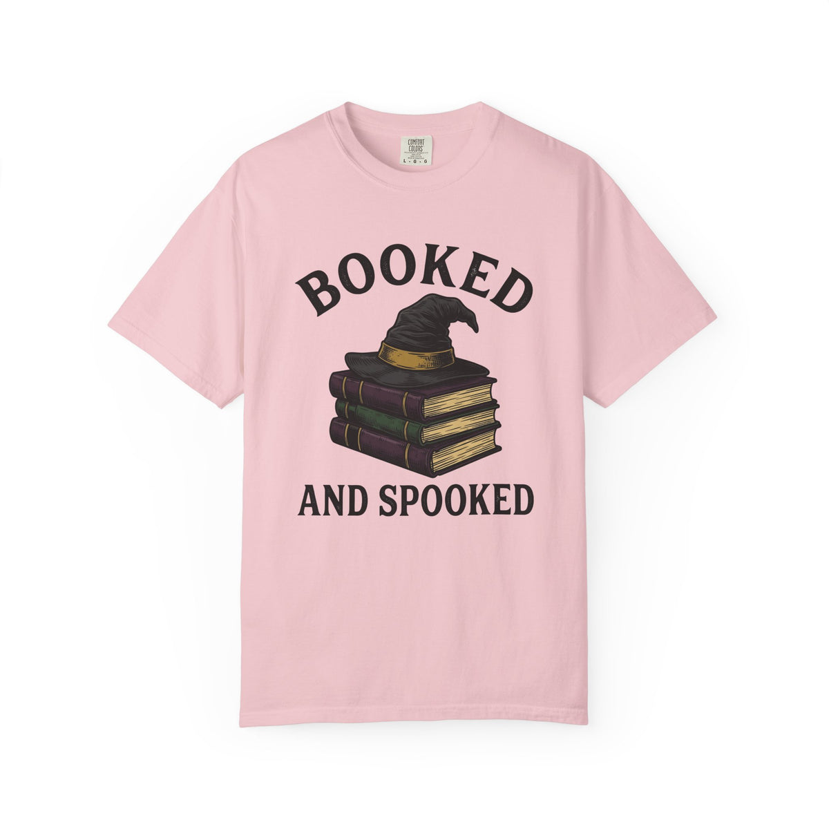 Witch Hat Tomes Shirt Halloween Texts Unisex Gift Classic Tee Spellbook T-Shirt