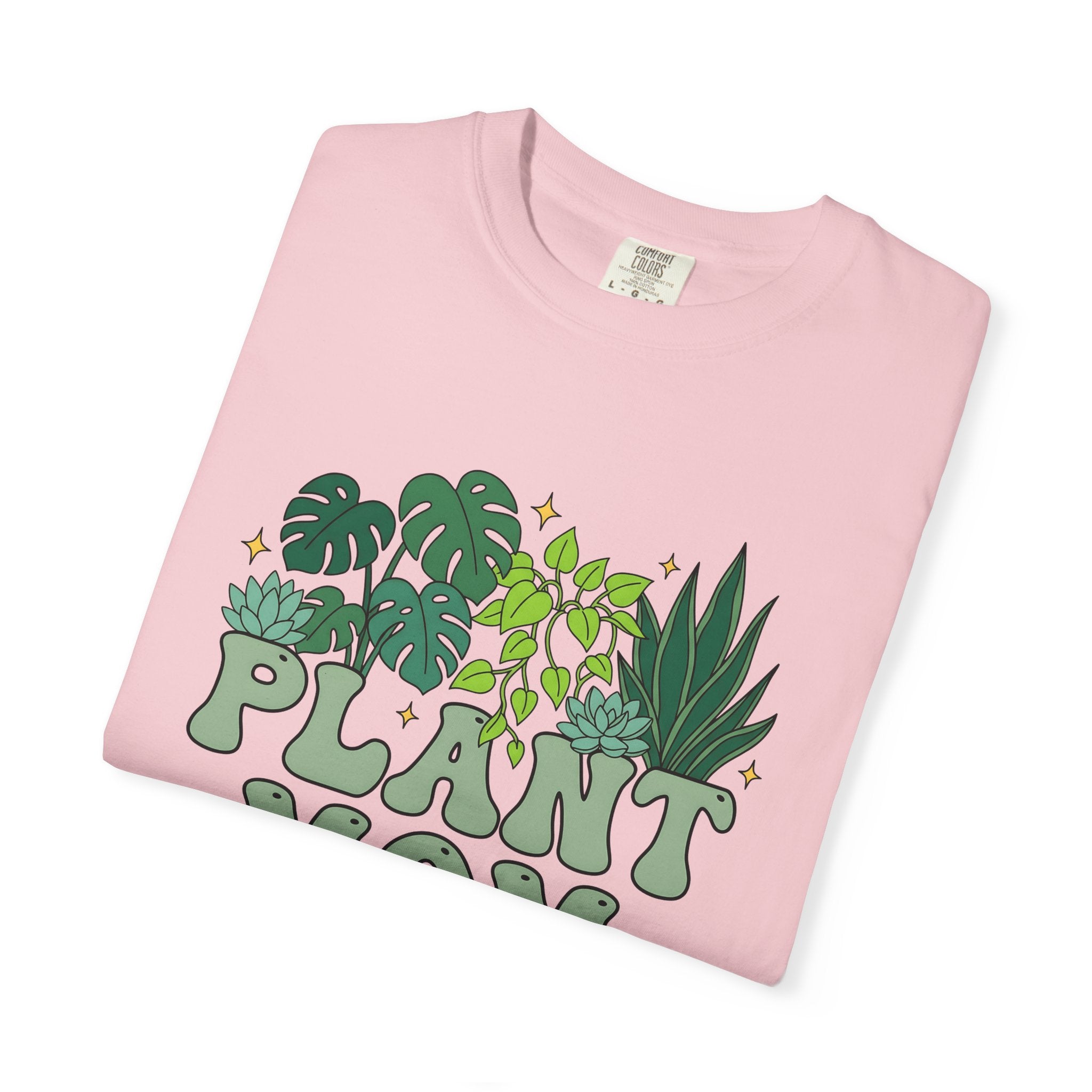Potted Plants Shirt Plant Mom Horticulture Gift Women Pop Art Tee Houseplants T-Shirt Gardener Enthusiast Pop Artistic Tshirt Gardening