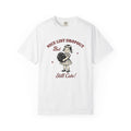 Girl With Coal Shirt Christmas Comedy Gift Women Rustic Tee Lady T-Shirt Christmas Fan Primitive Tshirt Humor Graphic Nostalgic Twinkles