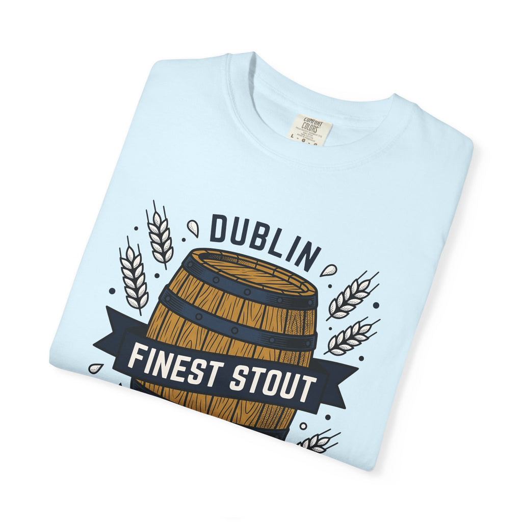 Beer Barrel Shirt St Patrick's Day Beer Gift Women Vintage Tee Keg T-Shirt Irish Fan Retro Tshirt Brewery Graphic Hand Drawn Shamrock Tshirt