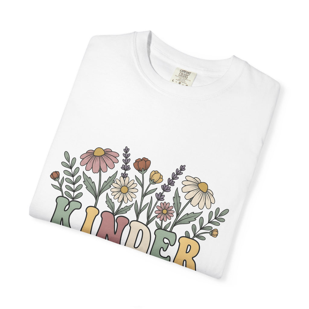 Daisy Flower Graphic Shirt Teacher Positivity Gift Women Boho Tee Flower T-Shirt Educator Enthusiast Hippie Tshirt Optimistic Graphic Retro