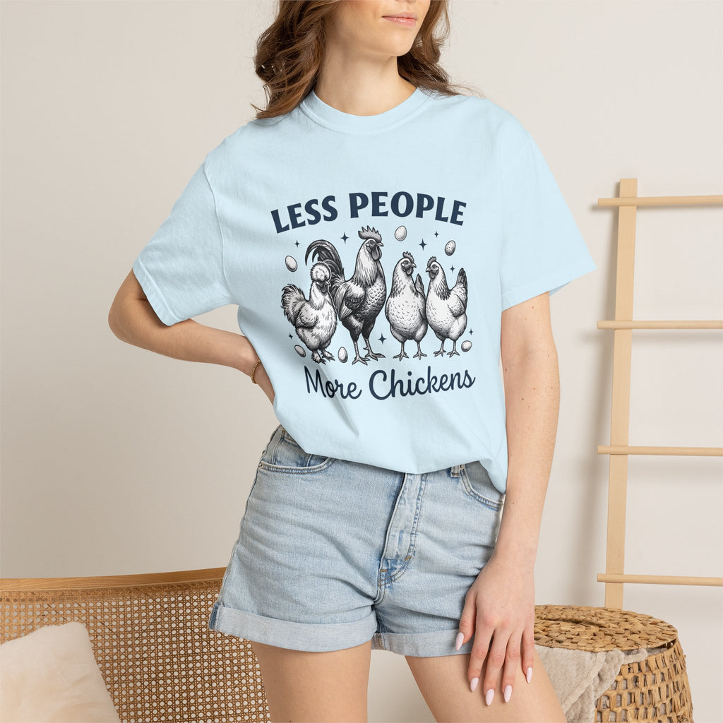 Chicken Group Shirt Chicken Farm Gift Women Hand Drawn Tee Flock T-Shirt Poultry Fan Hen Tshirt Ranch Graphic Vintage Eggs Tshirt