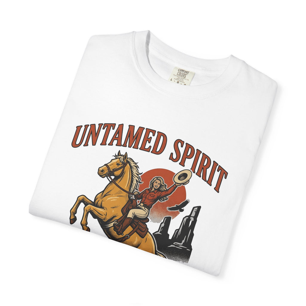 Cowgirl Horse Shirt Cowgirl Ranch Gift Women Vintage Tee Horseman T-Shirt Cowgirl Fan Retro Tshirt Farm Graphic Retro Desert Tshirt