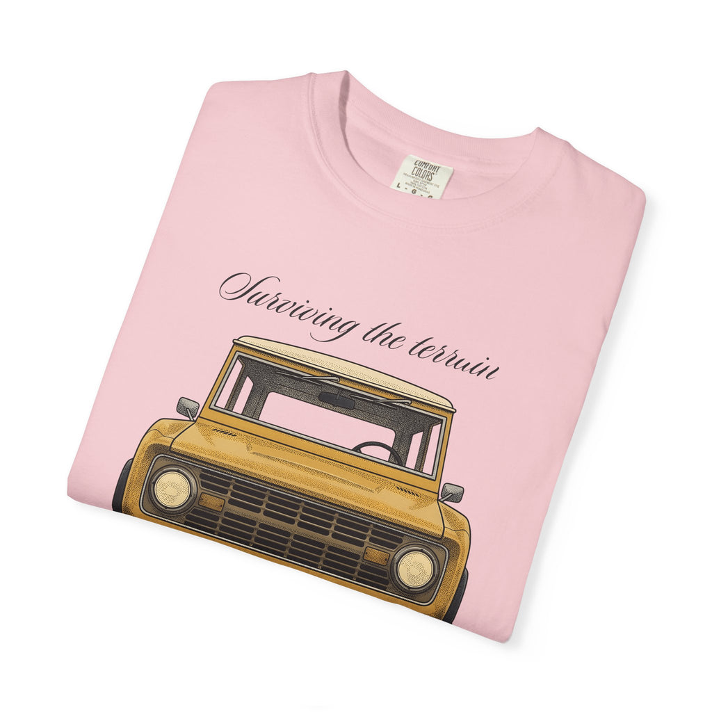 Classic Suv Shirt Moms Jokes Gift Women Vintage Tee Suv T-Shirt Mom Enthusiast Retro Tshirt Humor Graphic Sketch 4x4 Truck Tshirt