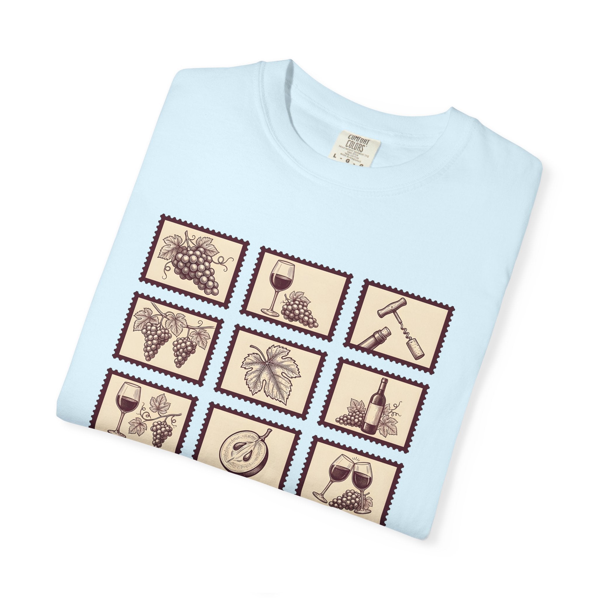 Wine Glass Shirt Wine Drink Gift Women Retro Tee Goblet T-Shirt Vino Fan Vintage Tshirt Cocktail Graphic Sketch Grapes Tshirt