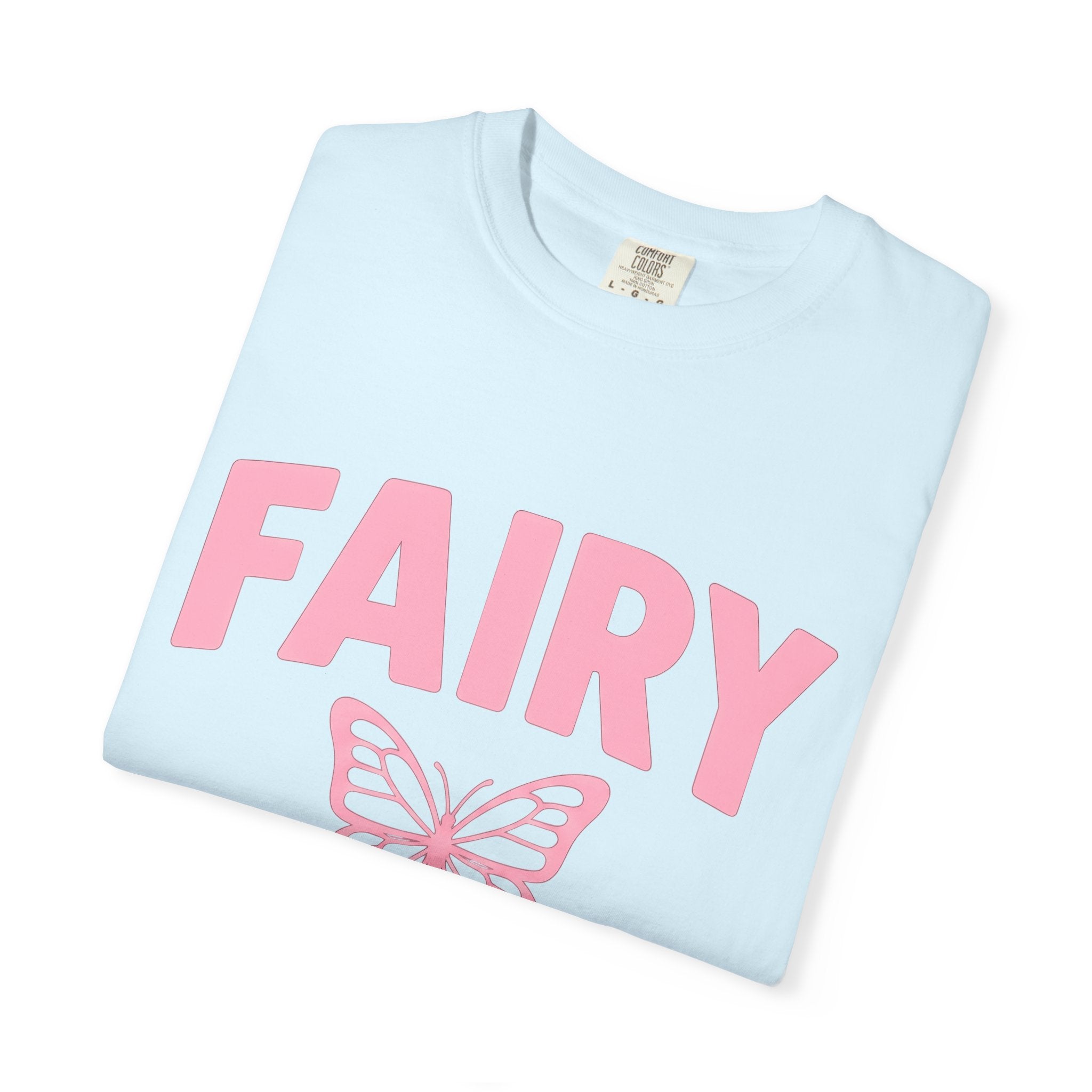 Butterfly Art Shirt Fairy Style Gift Women Adorable Tee Butterfly T-Shirt Fairy Fan Cute Tshirt Fashion Graphic Clean Light Tones Tshirt