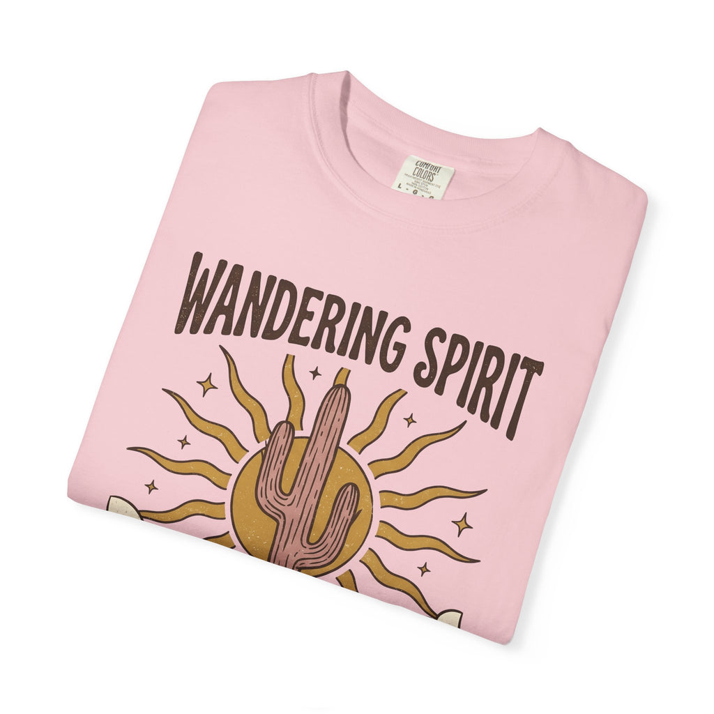 Prickly Sun Shirt Boho Environment Gift Women Ethnic Tee Cactus T-Shirt Bohemian Fan Tribal Tshirt Eco Graphic Classic Dry Terrain Tshirt