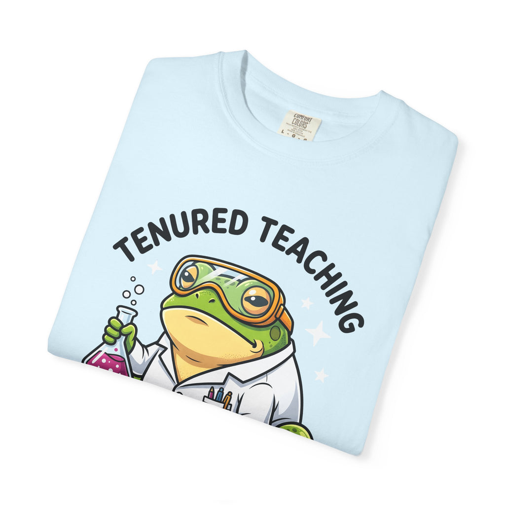Frog Lab Tech Shirt Teacher Education Gift Women Graphic Tee Laboratory T-Shirt Educator Enthusiast Lab Tshirt Learning Graphic Hand Drawn