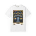 Zodiac Woman Shirt Boho Chic Astrology Gift Women Tarot Card Tee Horoscope T-Shirt Bohemian Fan Oracle Tshirt Astrology Graphic Vintage