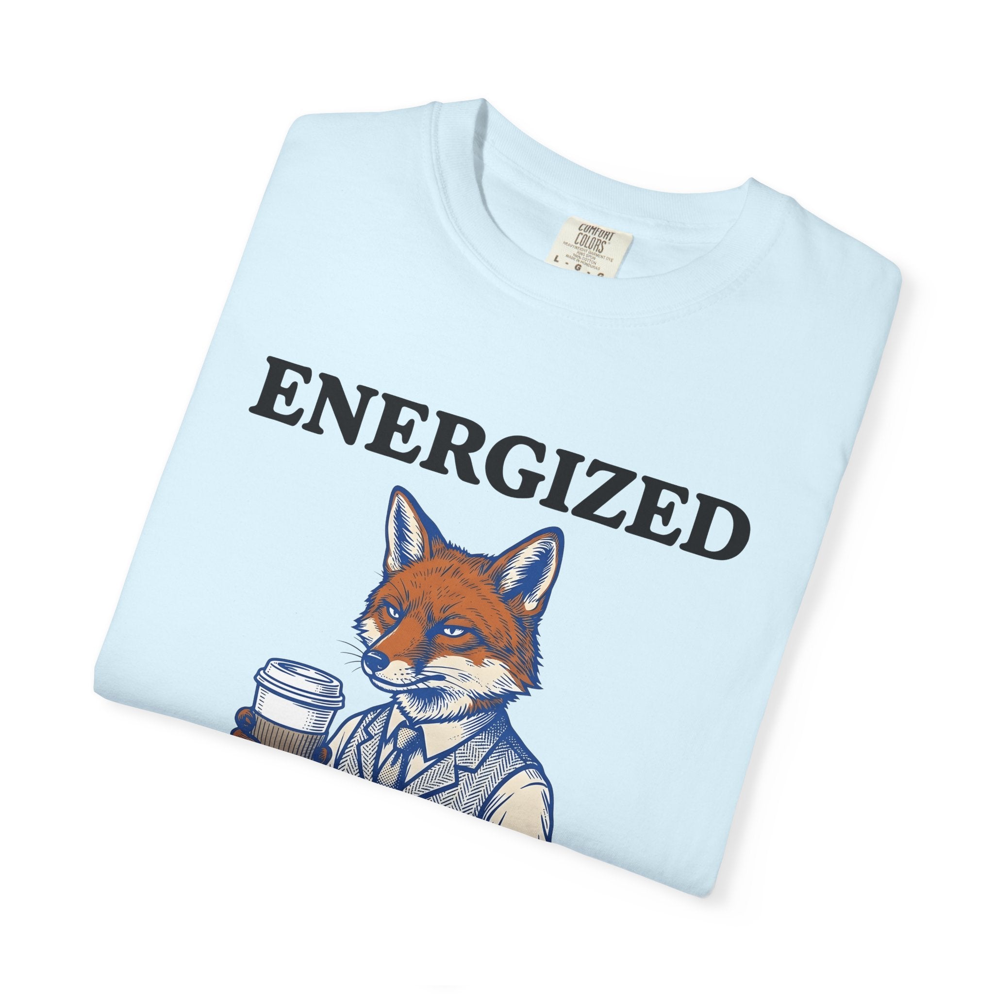 Fox Coffee Mug Shirt Coffee Wildlife Gift Women Retro Tee Mug T-Shirt Coffee Fan Vintage Tshirt Animal Graphic Sketch Blazer Tshirt