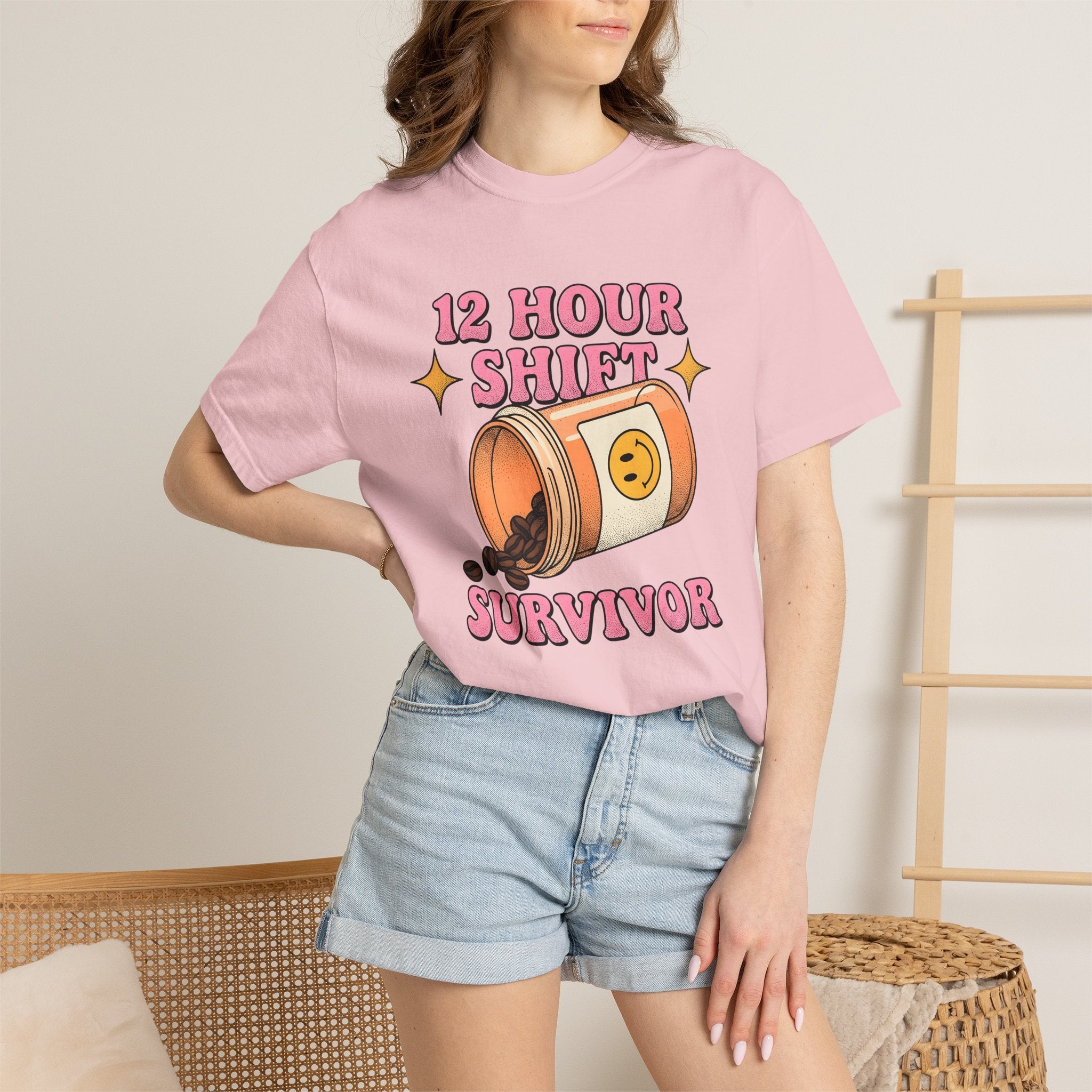 Coffee Beans Container Shirt Nurses Latte Gift Women Old School Tee Coffee Canister T-Shirt Nurse Enthusiast Vintage Tshirt Cappuccino