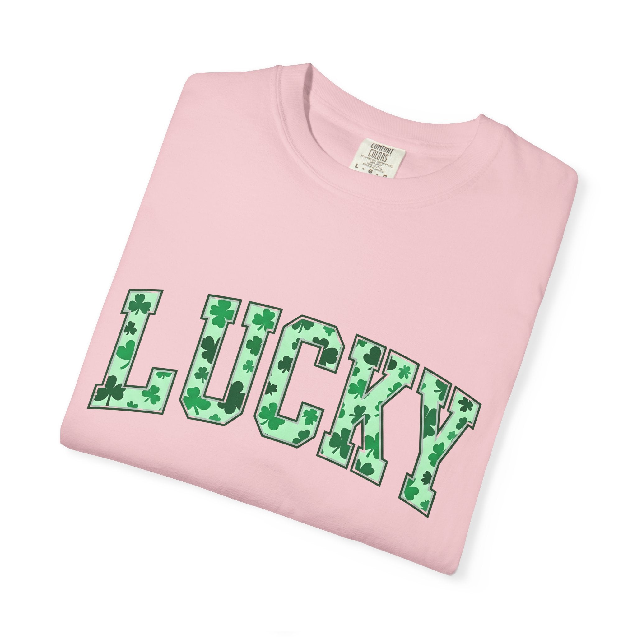 Shamrock Design Shirt St Patrick's Day Celebration Gift Women Vivid Tee Shamrock T-Shirt St Patricks Fan Colorful Tshirt Party Graphic
