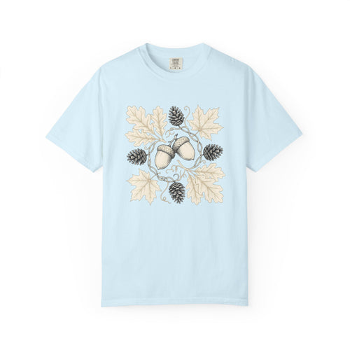 Acorn Pinecone Shirt Cottagecore Nature Gift Women Botanical Tee Pinecone T-Shirt Rustic Fan Floral Tshirt Wilderness Graphic Vintage Oak