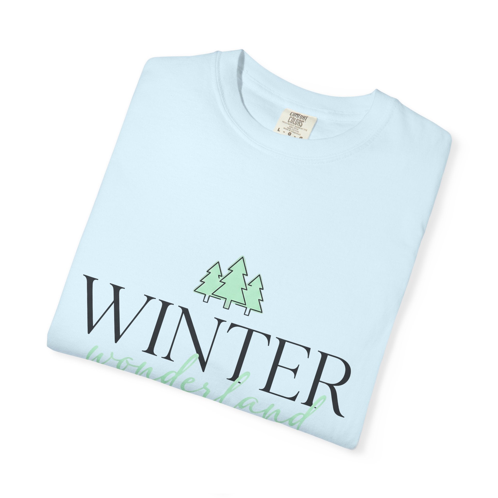 Spruce Trees Shirt Holiday Frost Gift Women Plain Tee Evergreen T-Shirt Christmas Fan Fir Tshirt Frosty Graphic Trendy Calligraphy Font