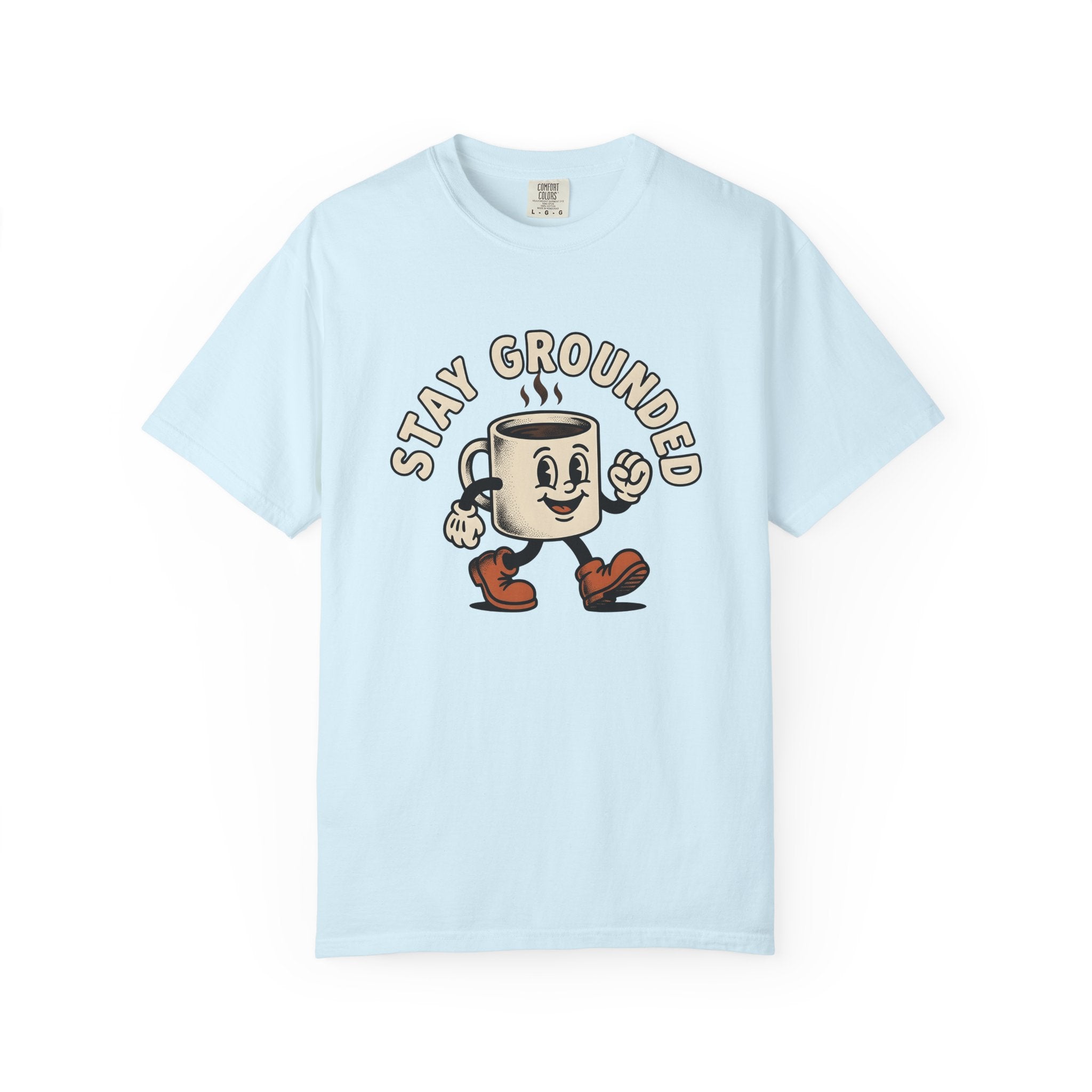 Coffee Mug Character Shirt Coffee Humor Gift Women Cartoon Tee Mug T-Shirt Coffee Fan Toon Tshirt Funny Graphic Vintage Boots Tshirt