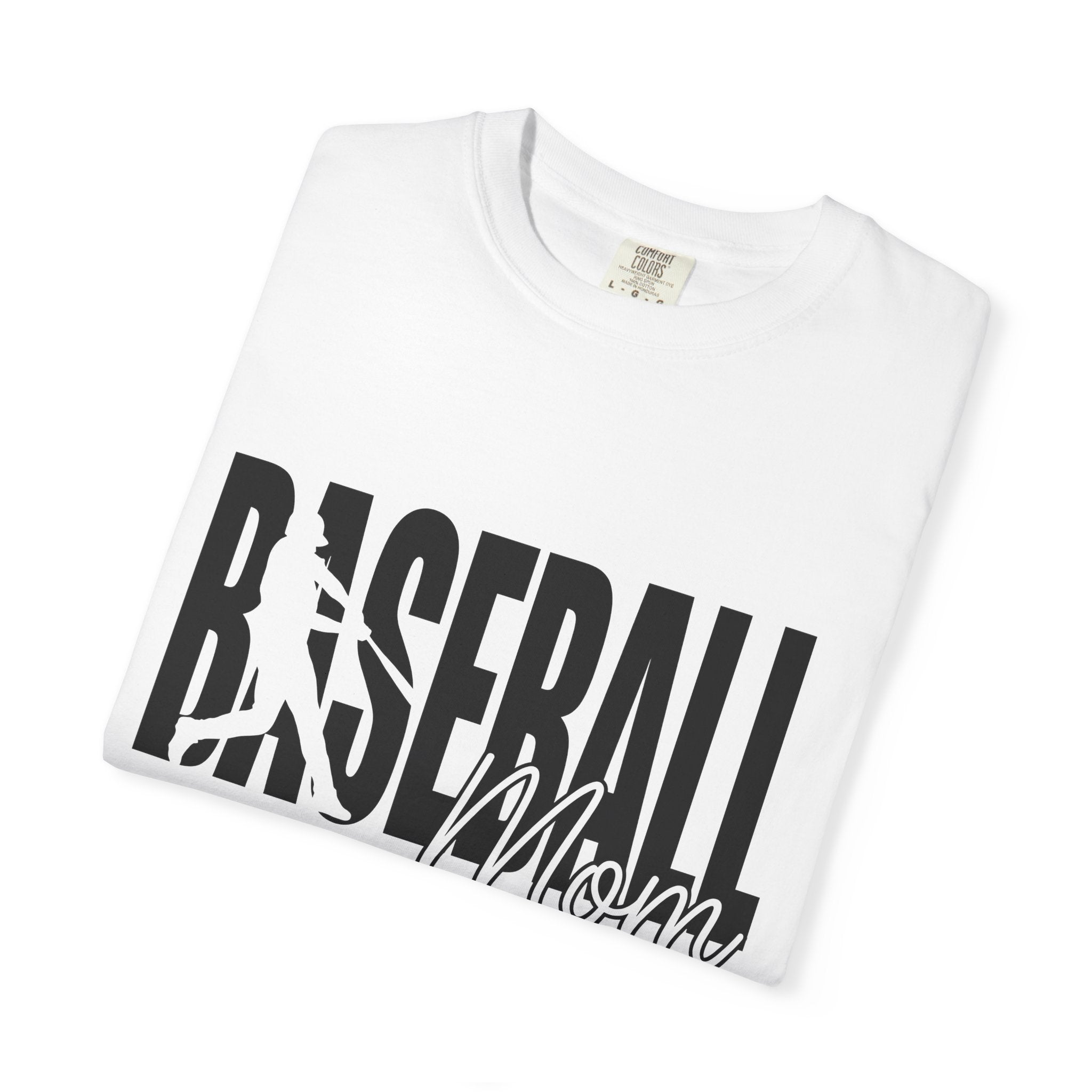 Baseball Player Shirt Baseball Mom Family Gift Women Bold Tee Ballplayer T-Shirt Mom Fan Baller Tshirt Clan Graphic Minimalist Script Tshirt