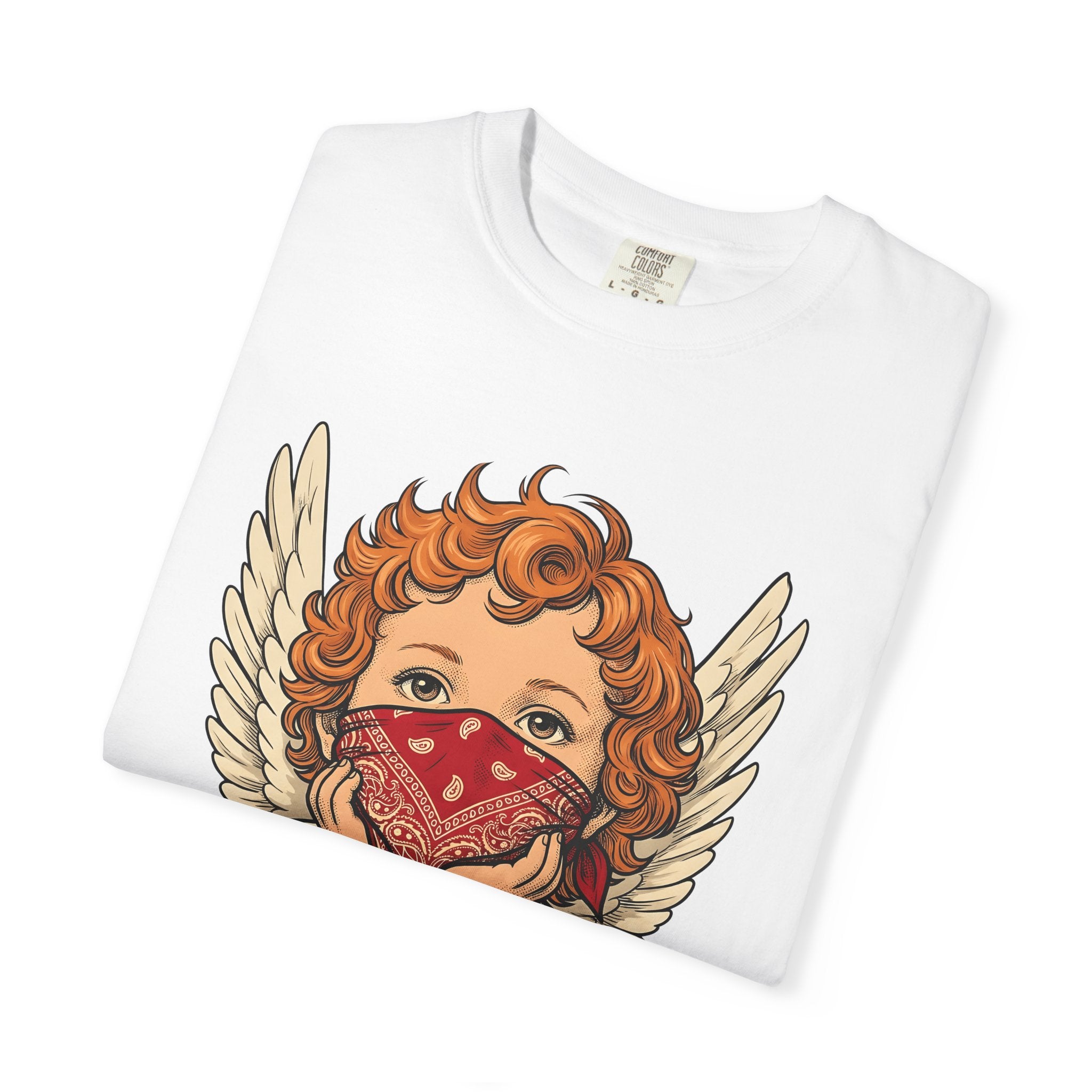 Cherub Angel Shirt St. Valentines Day Romance Gift Women Classic Tee Angel T-Shirt Valentine Fan Vintage Tshirt Love Graphic Old School