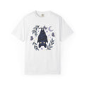 Cute Bat Shirt Boho Chic Gothic Gift Women Whimsical Tee Flying Fox T-Shirt Bohemian Fan Fantasy Tshirt Dark Graphic Mystical Butterfly