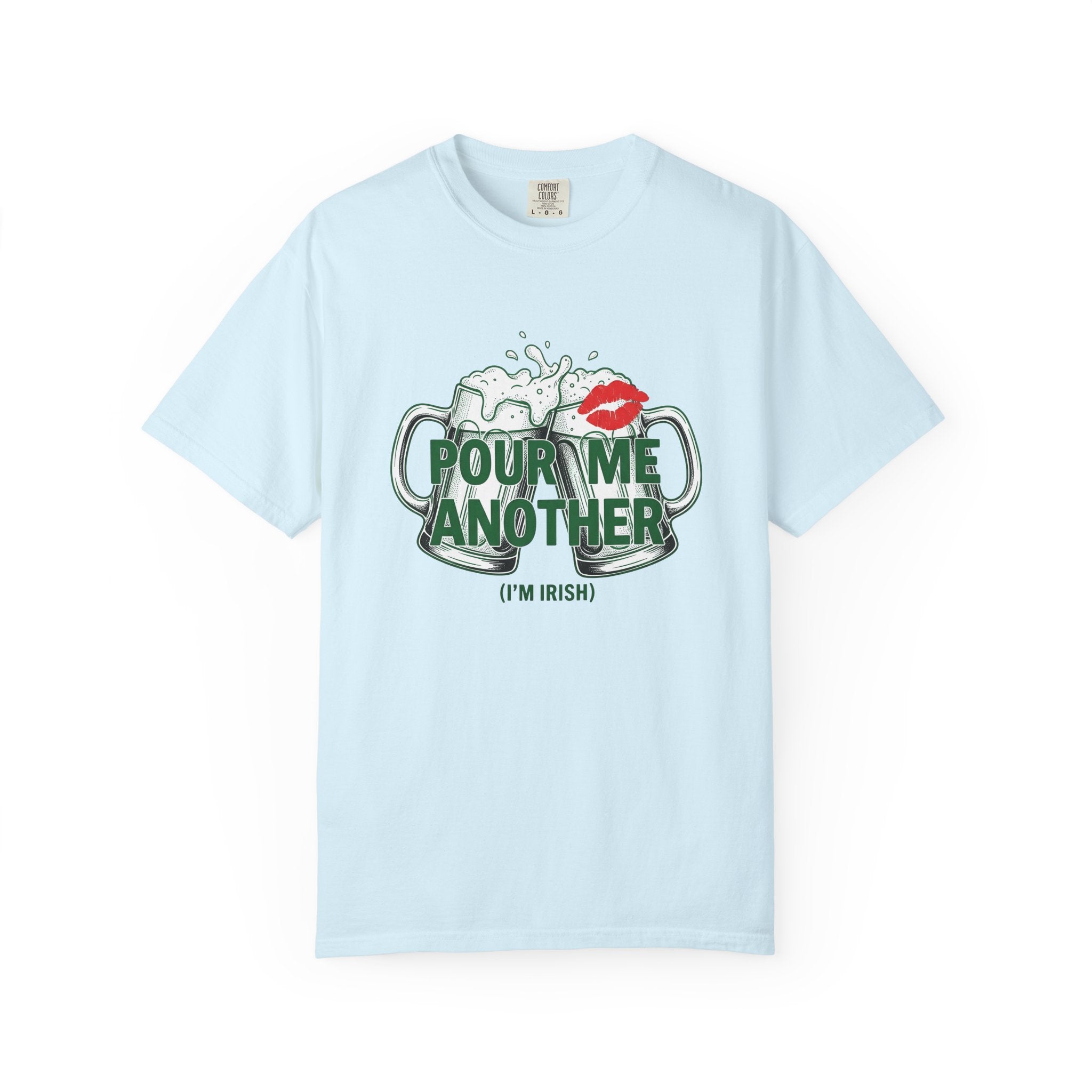Beer Cups Shirt St Patrick's Day Liquids Gift Women Throwback Tee Pint Glass T-Shirt Shamrock Fan Vintage Tshirt Beverage Graphic Doodle