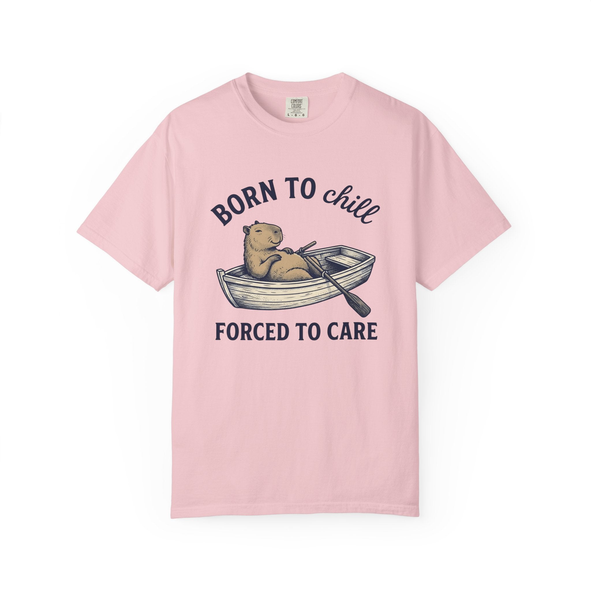 Capybara Raft Shirt Funny Wildlife Gift Women Retro Tee Rodent T-Shirt Humor Fan Vintage Tshirt Animal Graphic Sketch Paddle Tshirt