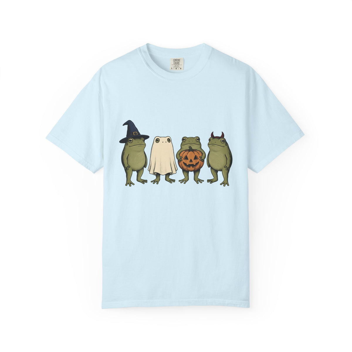 Frog Costumes Shirt Halloween Animal Gift Women Cartoon Tee Toad T-Shirt Halloween Fan Comic Tshirt Creature Graphic Vintage Pumpkin Tshirt
