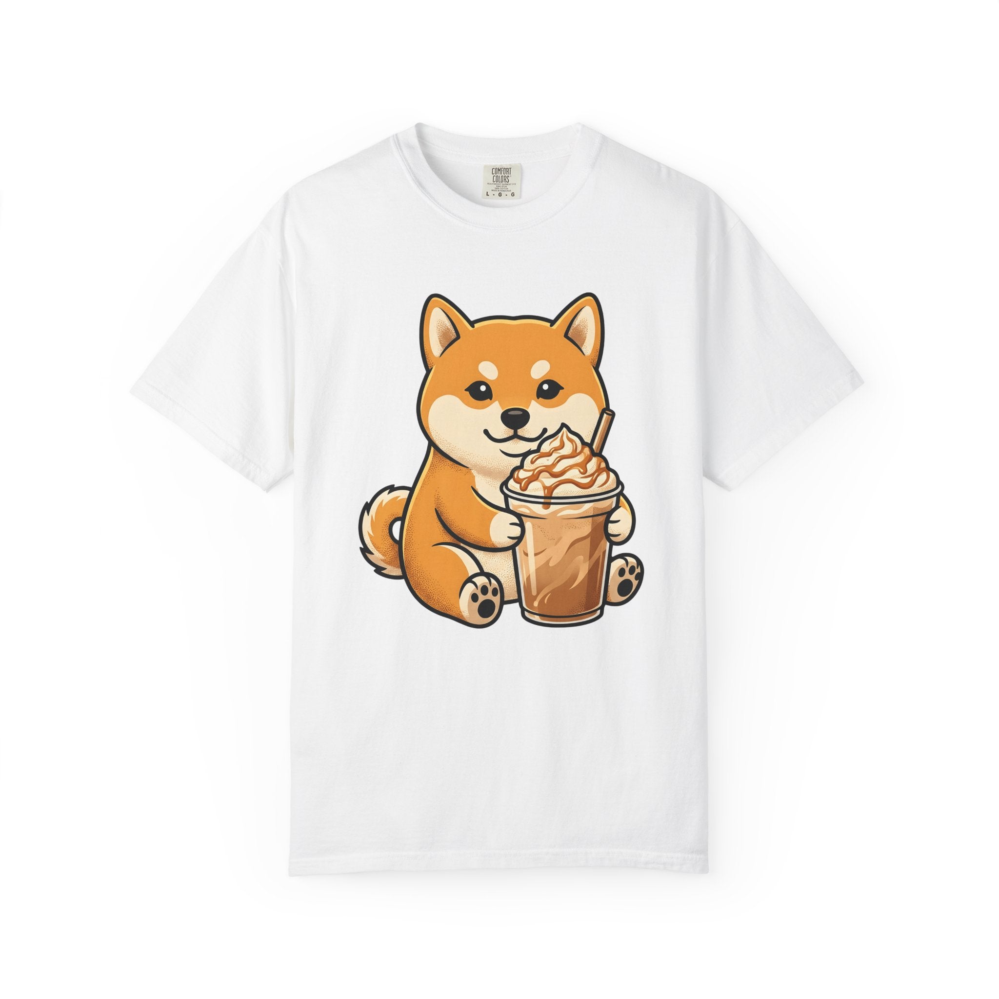 Shiba Inu Espresso Shirt Coffee Pet Gift Women Anime Tee Shiba T-Shirt Coffee Fan Manga Tshirt Dog Graphic Doodle Caramel Brew Tshirt