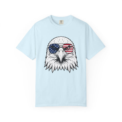 Bald Eagle Shirt America Flag Gift Women Illustration Tee Eagle T-Shirt American Fan Patriotic Tshirt Banner Graphic Classic Sun Glasses