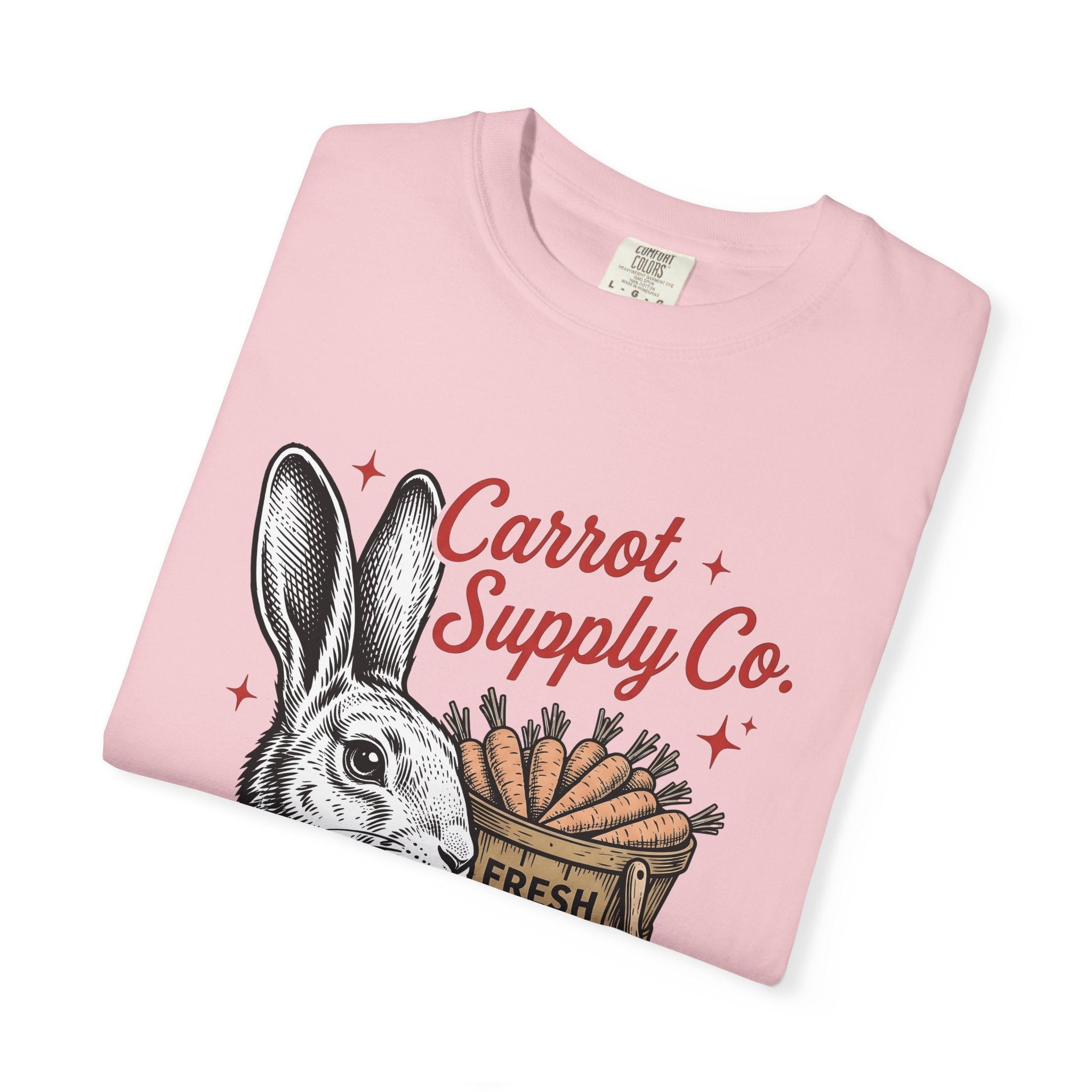 Bunny Carrot Shirt Easter Critters Gift Women Old School Tee Rabbit T-Shirt Easter Fan Vintage Tshirt Creature Graphic Line Art Tub Tshirt