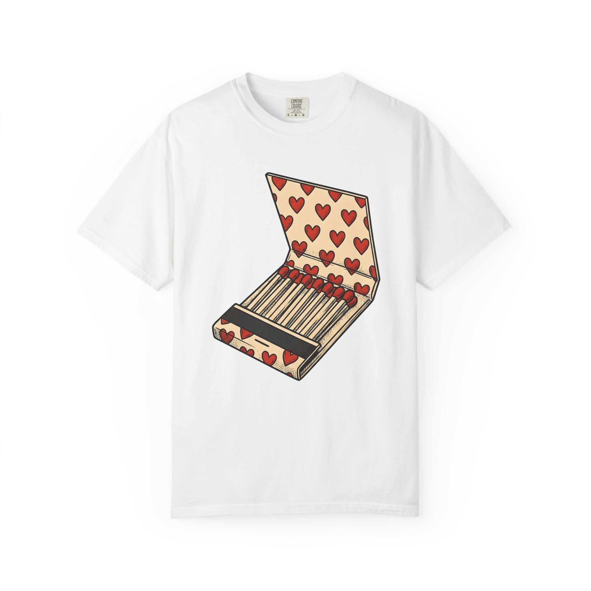 Heart Boxes Shirt St. Valentine's Day Relationships Gift Women Old School Tee Heart Box T-Shirt Valentine Fan Vintage Tshirt Love Graphic
