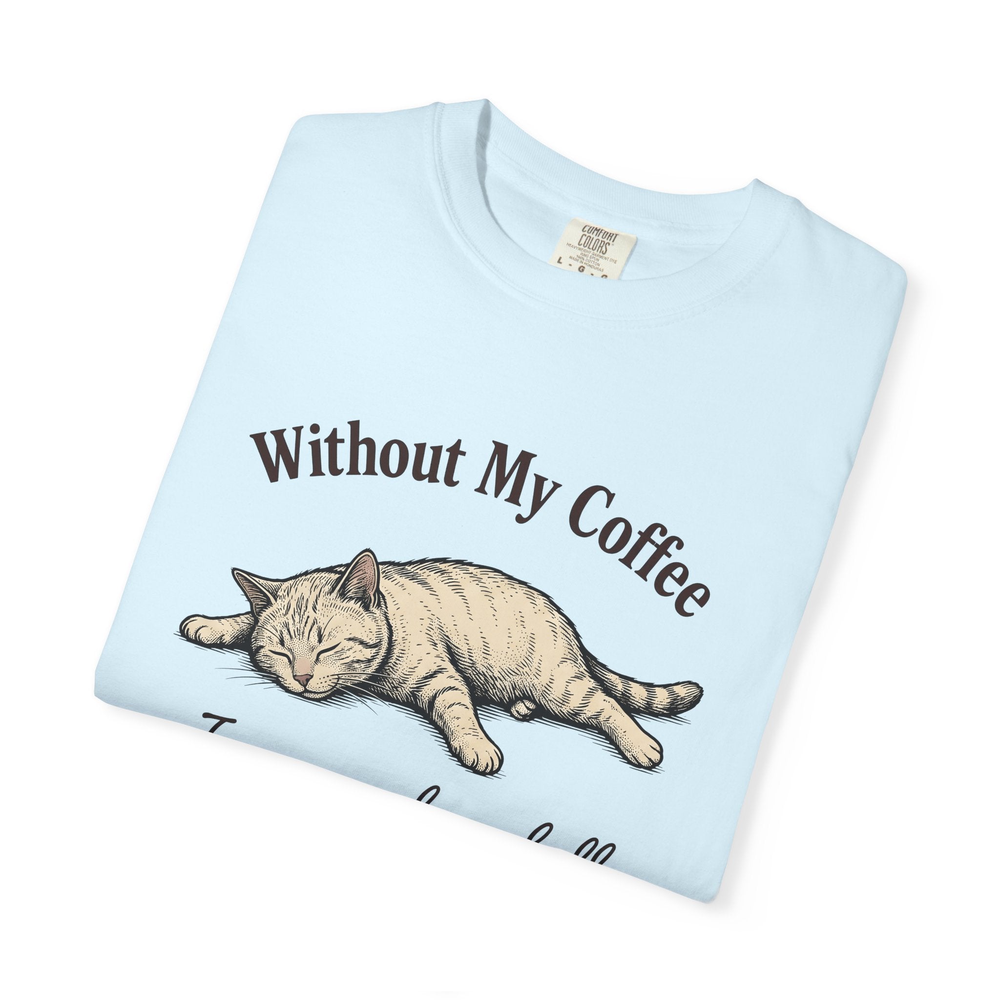 Nap Cat Shirt Coffee Pet Gift Women Retro Tee Kitty T-Shirt Coffee Fan Vintage Tshirt Animal Graphic Sketch Espresso Tshirt
