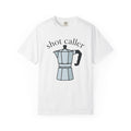 Coffee Pot Shirt Moms Drink Gift Women Line Art Tee Coffee Maker T-Shirt Mom Fan Coffee Mug Graphic Abstract Coffee Machine Tshirt