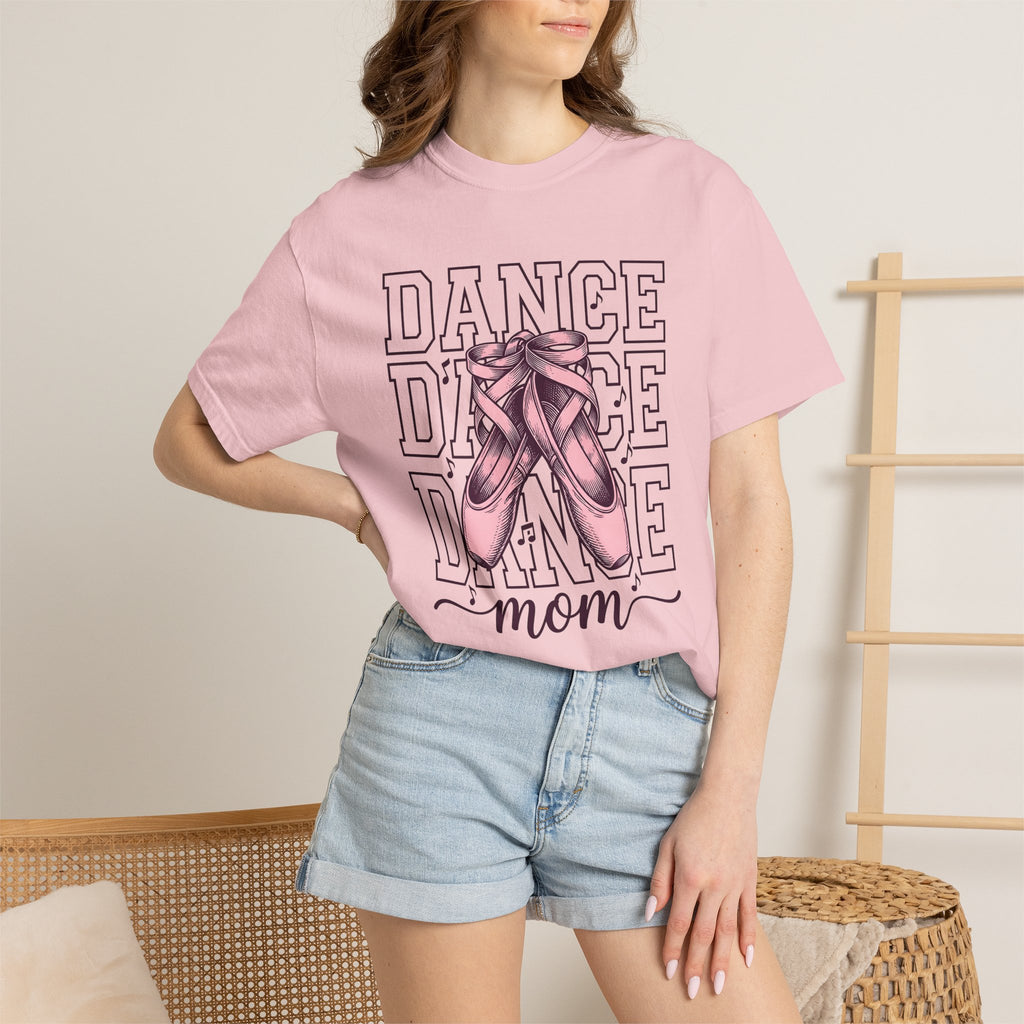 Dance Shoes Shirt Dance Mom Performance Gift Women Line Art Tee Dancing Shoes T-Shirt Dance Mom Enthusiast Illustration Graphic Show Graphic