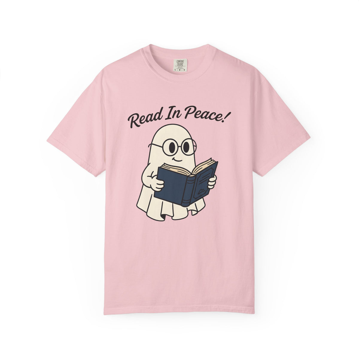 Haunted Book Shirt Funny Literature Unisex Gift Doodle Tee Spooky Book T-Shirt