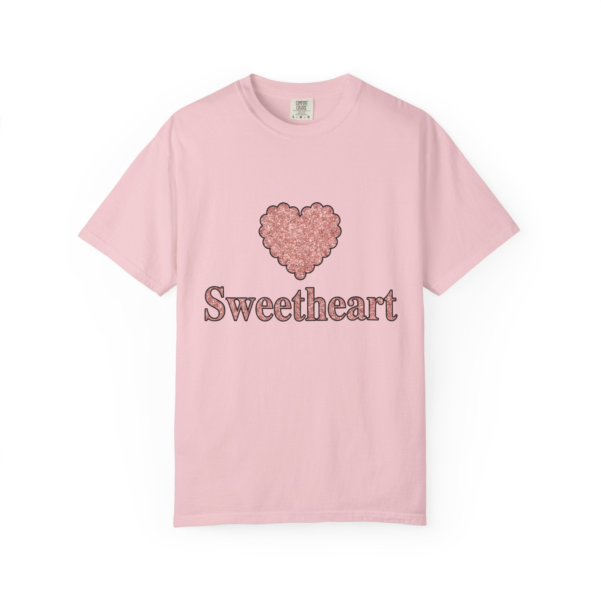 Bright Heart Shirt Valentine Feelings Gift Women Glow Tee Heart T-Shirt Cupid Fan Glowing Tshirt Emotional Graphic Old School Love Tshirt