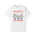 Novel Cartoon Shirt Teachers Literacy Gift Women Vintage Tee Comic Strip T-Shirt Educator Enthusiast Distressed Tshirt Reading Graphic Retro