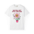 Cute Flower Shirt Funny Inspiration Gift Women Chibi Tee Blossom T-Shirt Comedian Fan Cartoon Tshirt Motivational Graphic Vintage Glitter